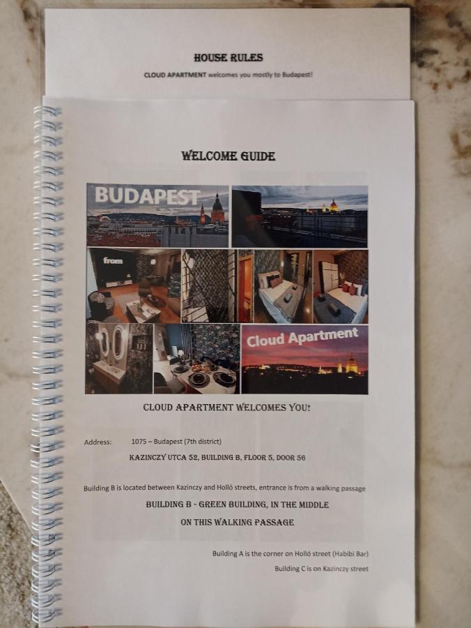 Cloud Apartment Gozsdu Будапеща Екстериор снимка